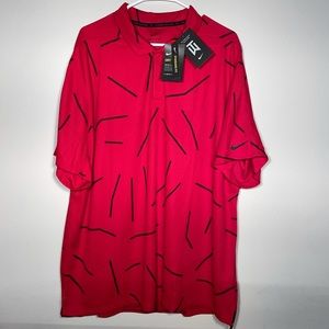 2021 Nike Dri-Fit Tiger Woods Polo TW CU9784-687 Sz multiple sizes Exclusive